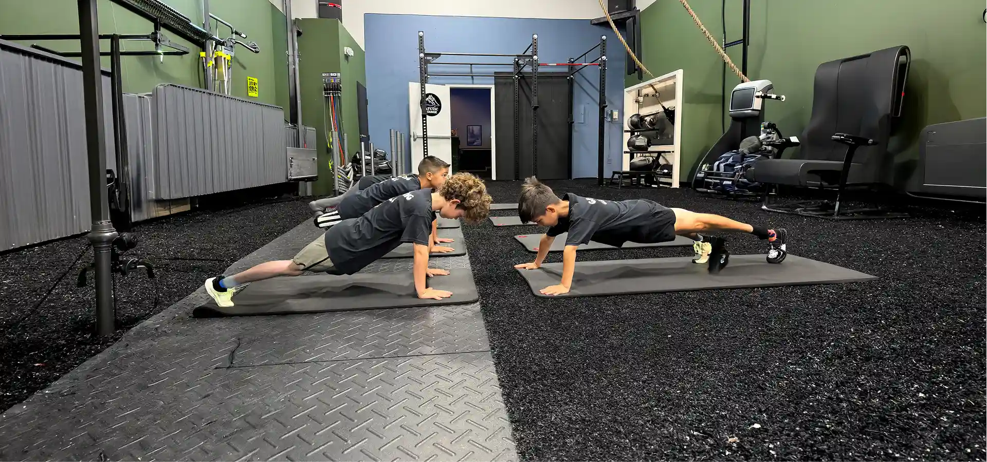 Athlete training background